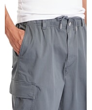 CALVIN KLEIN CK JEANS Pantaloni regular straight cargo endless grey - Jeans Uomo - 3