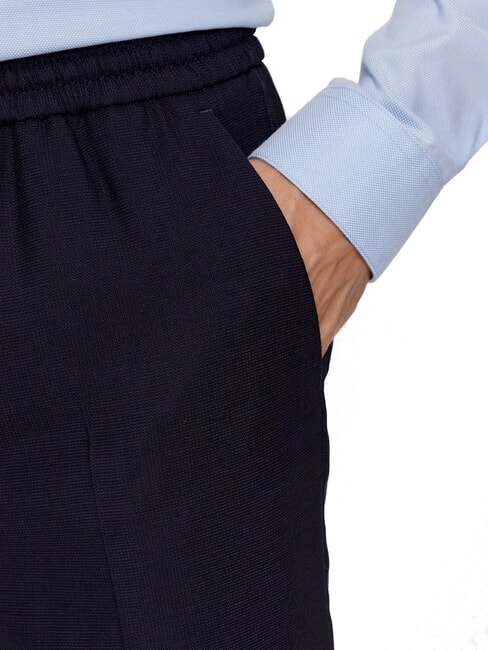 CK Pantalone gamba dritta in lana calvin navy - Pantaloni Uomo