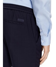 CALVIN KLEIN CK Pantalone gamba dritta in lana calvin navy - Pantaloni Uomo - 4