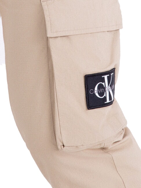CK JEANS Pantalone cargo skinny fit travertine - Jeans Uomo