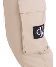 CALVIN KLEIN CK JEANS Pantalone cargo skinny fit travertine - Jeans Uomo - 3