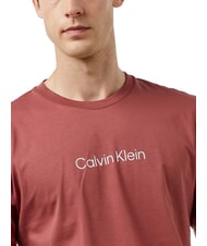 CALVIN KLEIN CK T-shirt a maniche corte con logo in rilievo apple butter - T-shirt Uomo - 3