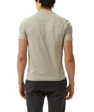 CALVIN KLEIN CK T-shirt in cotone slim fit con patch logo - T-shirt Uomo