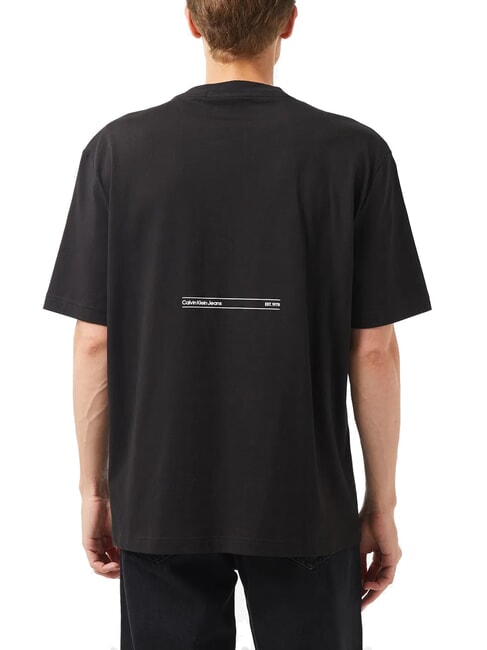 CK JEANS T-shirt  manica corta Embossed Euphoric ck black - T-shirt Uomo