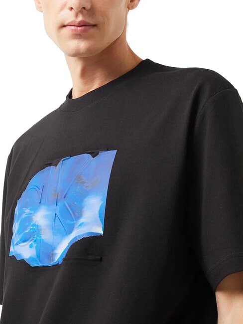 CK JEANS T-shirt  manica corta Embossed Euphoric ck black - T-shirt Uomo