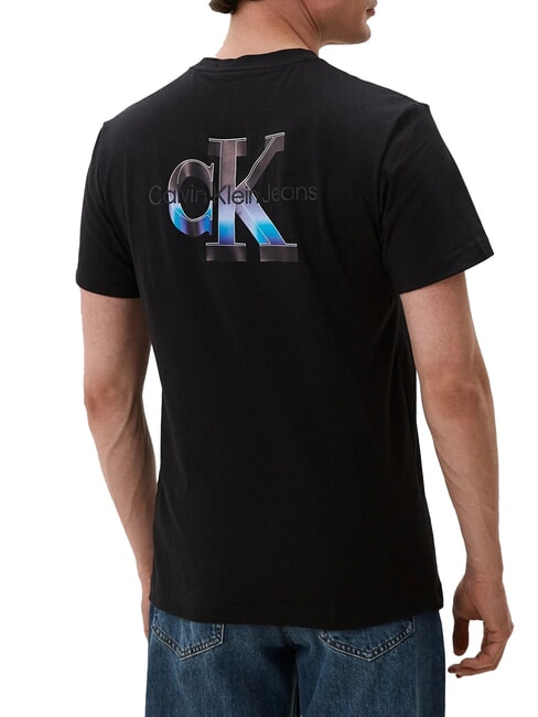 CK JEANS T-shirt manica corta in cotone ck black - T-shirt Uomo