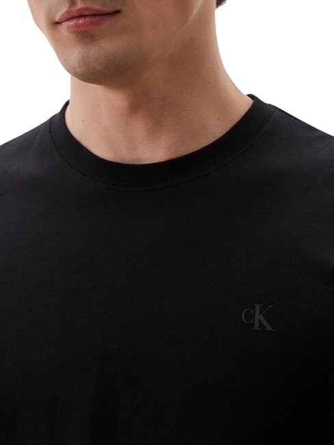 CK JEANS T-shirt manica corta in cotone ck black - T-shirt Uomo