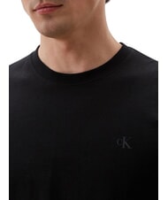 CALVIN KLEIN CK JEANS T-shirt manica corta in cotone ck black - T-shirt Uomo - 3