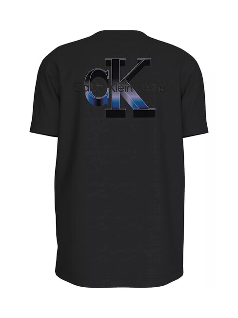CK JEANS T-shirt manica corta in cotone ck black - T-shirt Uomo