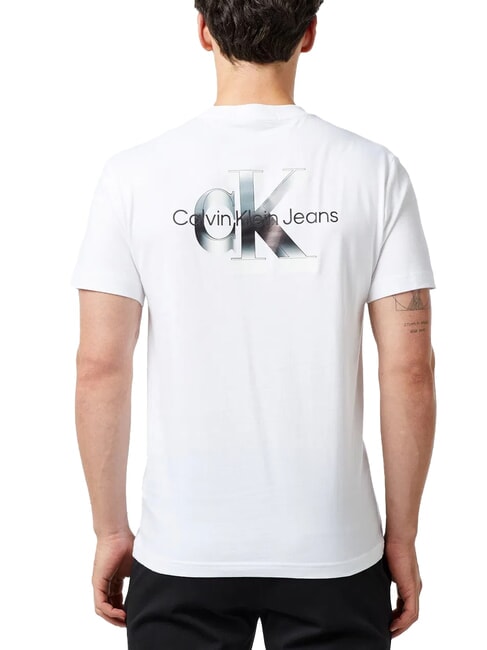 CK JEANS T-shirt manica corta in cotone bright white - T-shirt Uomo