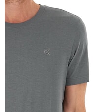CALVIN KLEIN CK JEANS T-shirt manica corta slim fit endless grey - T-shirt Uomo - 4