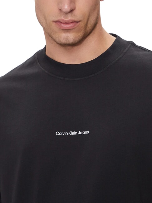 CK JEANS T-shirt a maniche corte regular fit ck black - T-shirt Uomo