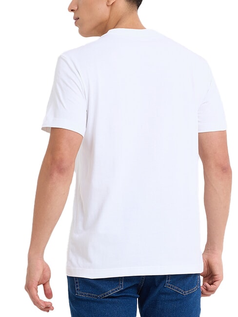 CK JEANS T-shirt in cotone a manica corta bright white - T-shirt Uomo