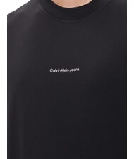 CALVIN KLEIN CK JEANS T-shirt a maniche corte regular fit ck black - T-shirt Uomo - 4