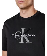 CALVIN KLEIN CK JEANS T-shirt maniche corte in cotone con logo black - T-shirt Uomo - 3