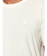 CALVIN KLEIN CK JEANS T-shirt maniche corte regular fit ivory - T-shirt Uomo - 3