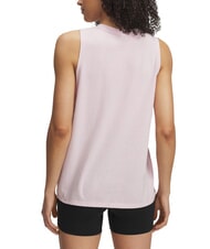 UNDER ARMOUR RIVAL MUSCLE Canotta prime pink - T-shirt e Top Donna - 2