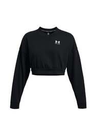 UNDER ARMOUR RIVAL TERRY Felpa black - Felpe Donna - 3