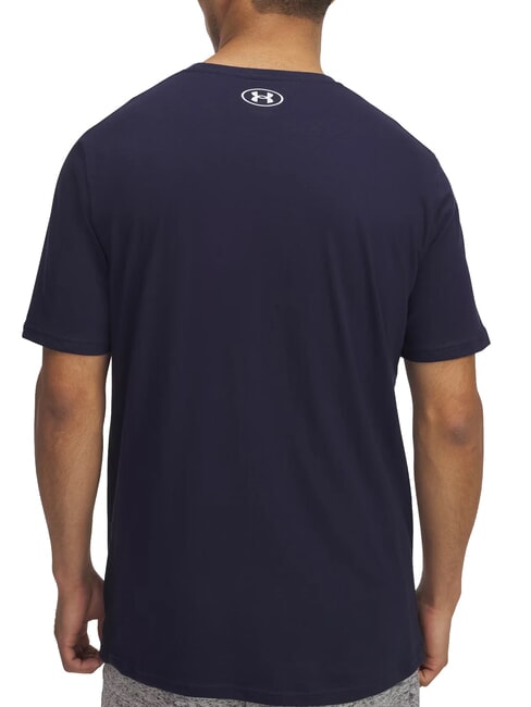 CAMO CHEST Maglietta a maniche corte midnight navy - T-shirt Uomo