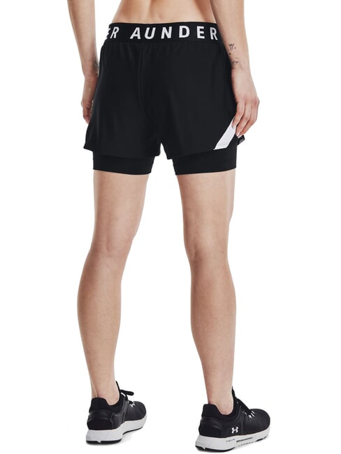 PLAY UP Pantaloncini sportivi black - Pantaloni Uomo
