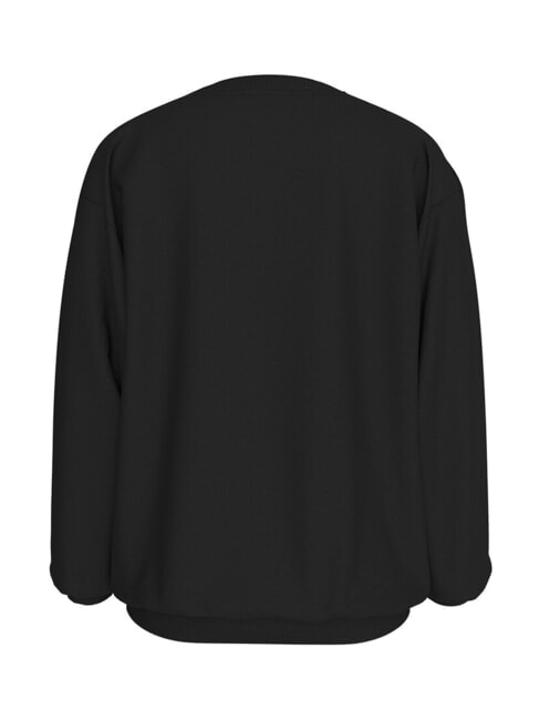 CK KIDS Felpa girocollo con stampa ck black - Felpe Bambini