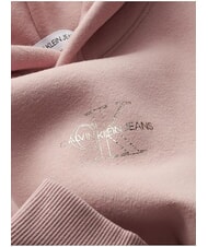 CALVIN KLEIN CK KIDS Felpa con cappuccio logo metallizzato - Felpe Bambini