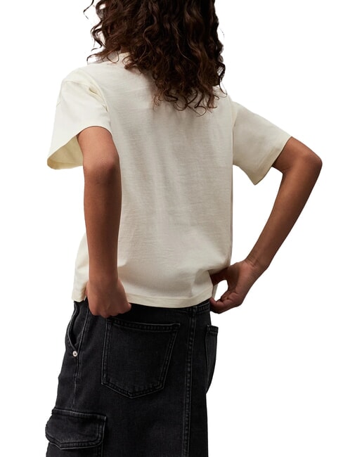 CK KIDS T-shirt maniche corte logo glitter afterglow - T-shirt Bambino