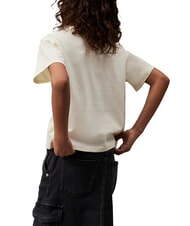 CALVIN KLEIN CK KIDS T-shirt maniche corte logo glitter - T-shirt Bambino