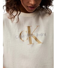 CALVIN KLEIN CK KIDS T-shirt maniche corte logo glitter afterglow - T-shirt Bambino - 3