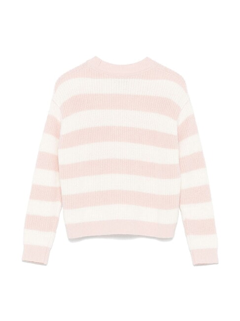 CK KIDS Maglione girocollo a righe peach whip - Maglioni Bambini