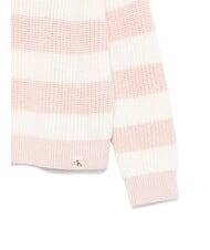 CALVIN KLEIN CK KIDS Maglione girocollo a righe peach whip - Maglioni Bambini - 5