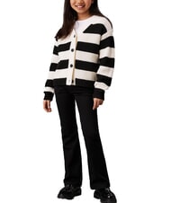 CALVIN KLEIN CK KIDS Cardigan con bottoni ck black - Maglioni Bambini - 4