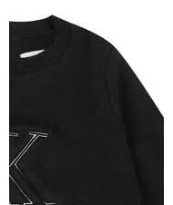 CALVIN KLEIN CK KIDS Maglione girocollo per neonati ck black - Tutine e completi per neonati - 3