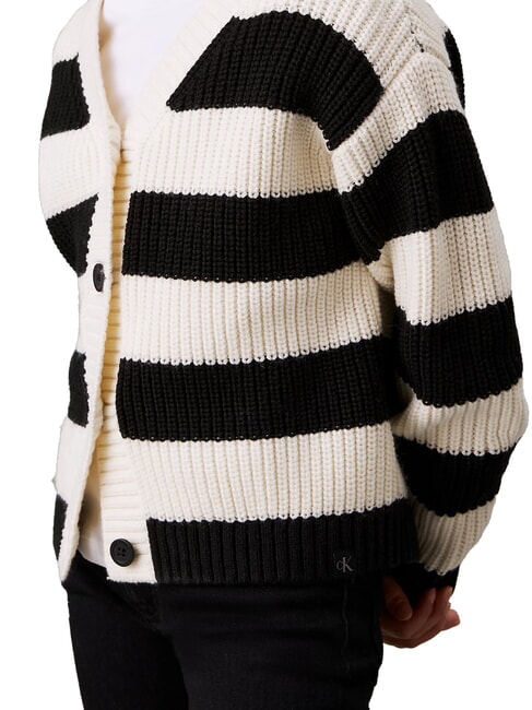 CK KIDS Cardigan con bottoni ck black - Maglioni Bambini