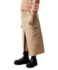 CALVIN KLEIN CK KIDS Gonna cargo con spacco pale khaki - Gonne bambine - 4