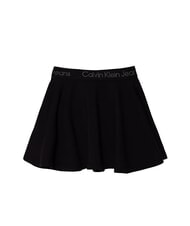 CALVIN KLEIN CK KIDS Gonna corta con elastico in vita ck black - Gonne bambine - 5