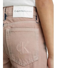 CALVIN KLEIN CK KIDS Jeans bimba delavè overdye pink - Pantaloni bambini - 3
