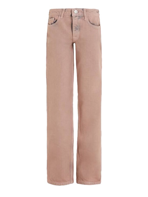 CK KIDS Jeans bimba delavè overdye pink - Pantaloni bambini