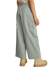 CALVIN KLEIN CK KIDS Pantaloni bimba cargo in cotone meteor green - Pantaloni bambini - 2