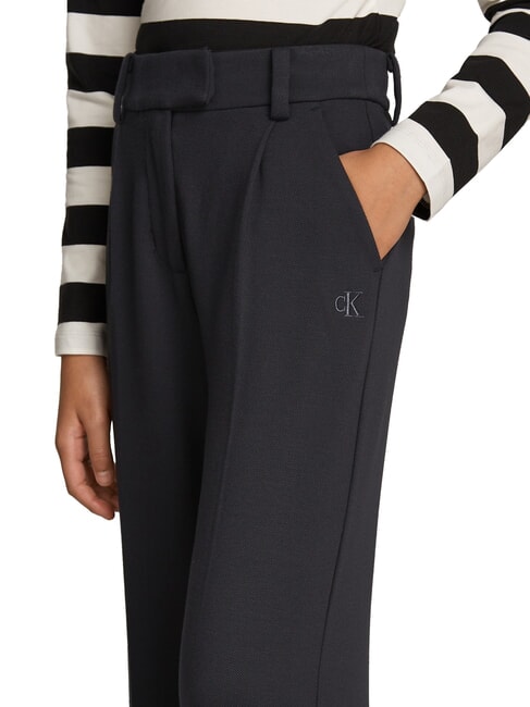 CK KIDS Pantaloni bimba straight fit ck black - Pantaloni bambini