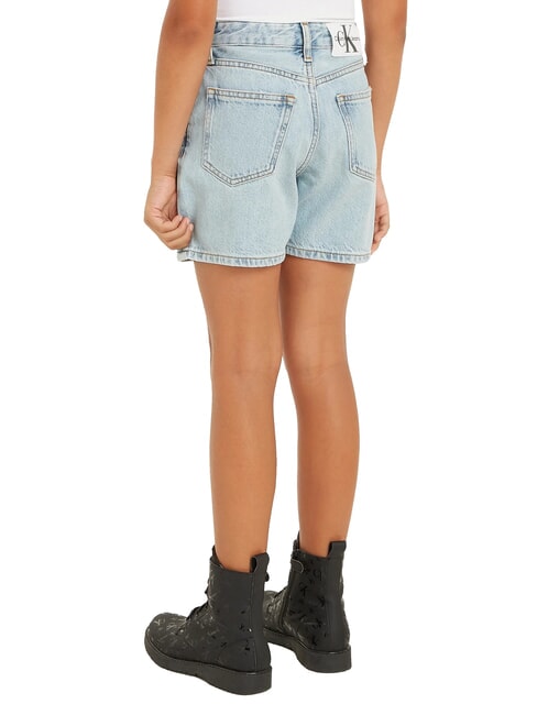 CK KIDS Jeans shorts bimba powder blue - Pantaloni bambini