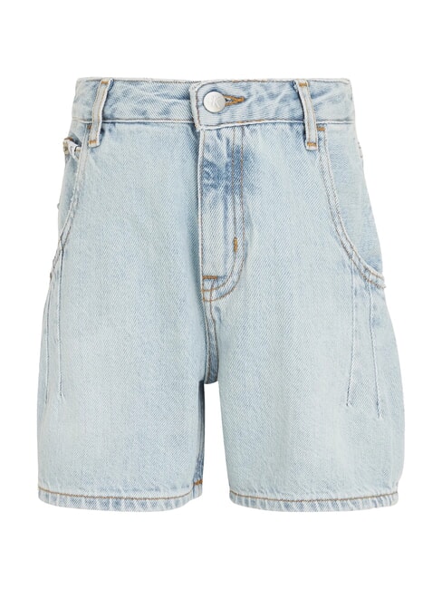CK KIDS Jeans shorts bimba powder blue - Pantaloni bambini