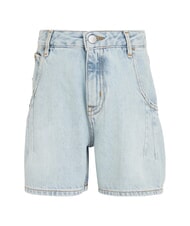 CALVIN KLEIN CK KIDS Jeans shorts bimba powder blue - Pantaloni bambini - 4