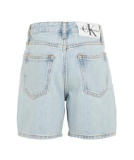 CALVIN KLEIN CK KIDS Jeans shorts bimba powder blue - Pantaloni bambini - 5
