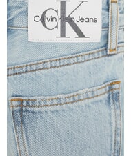 CALVIN KLEIN CK KIDS Jeans shorts bimba powder blue - Pantaloni bambini - 6