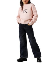 CALVIN KLEIN CK KIDS Jeans bimba relaxed fit blue black rigid - Pantaloni bambini - 4