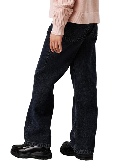 CK KIDS Jeans bimba relaxed fit blue black rigid - Pantaloni bambini