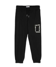 CALVIN KLEIN CK KIDS Pantaloni di tuta da bimbo ck black - Pantaloni bambini - 5
