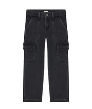 CALVIN KLEIN CK KIDS Jeans bimbo con tasconi - Pantaloni bambini