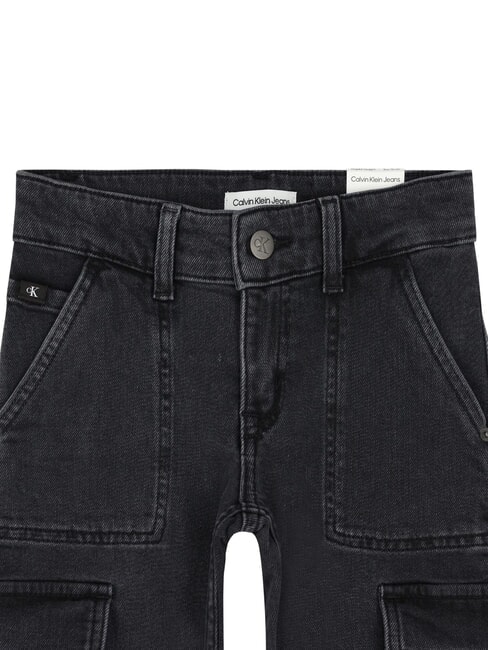 CK KIDS Jeans bimbo con tasconi charcoal grey rgd - Pantaloni bambini